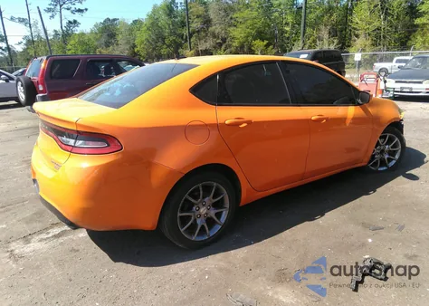 2014 Dodge Dart Sxt из США, поврежденный, VIN 1C3CDFBBOED868944